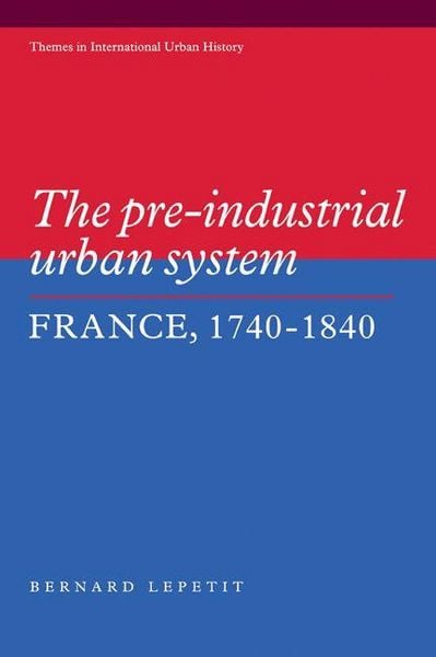 Produktbild: The Pre-Industrial Urban System