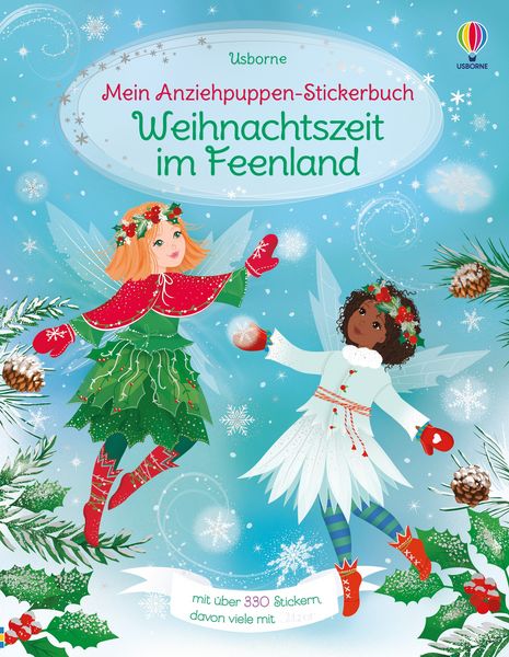 Produktbild: Mein Anziehpuppen-Stickerbuch: Weihnachtszeit im Feenland