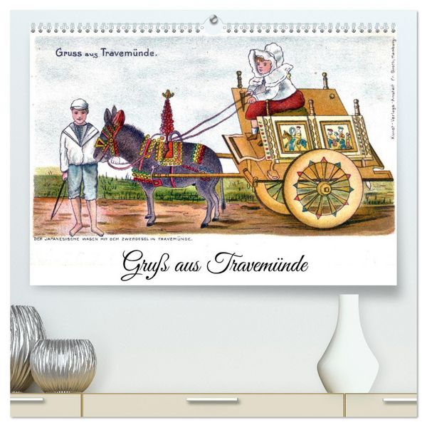 Produktbild: Gru&szlig; aus Travem&uuml;nde (hochwertiger Premium Wandkalender 2026 DIN A2 quer), Kunstdruck in Hochglanz