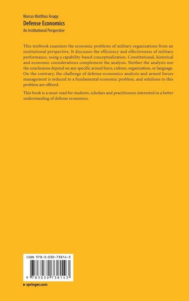 Produktbild: Defense Economics
