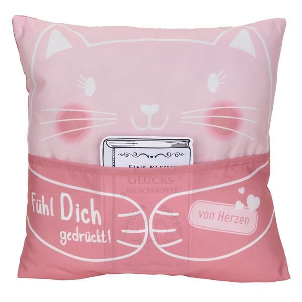 Produktbild: Sofahelden Umarmungskissen - Katze