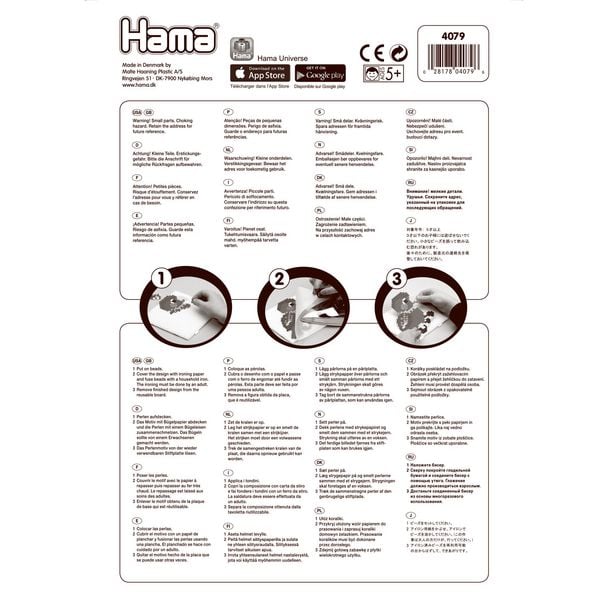 Produktbild: Hama&reg; B&uuml;gelperlen Blister Pegasus 2.000 St&uuml;ck.