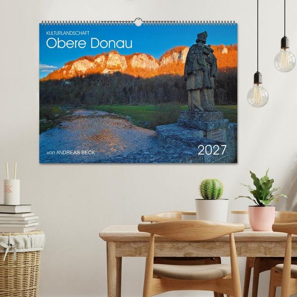 Produktbild: Kulturlandschaft Obere Donau (Wandkalender 2027 DIN A2 quer), CALVENDO Monatskalender