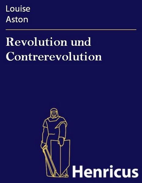 Produktbild: Revolution und Contrerevolution