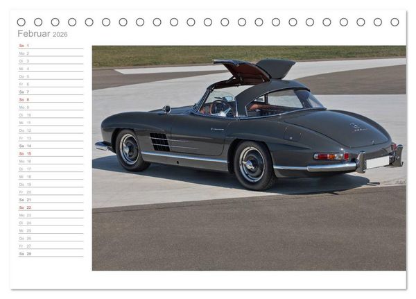 Produktbild: 300 SL Collectors Edition 2 (Tischkalender 2026 DIN A5 quer), CALVENDO Monatskalender