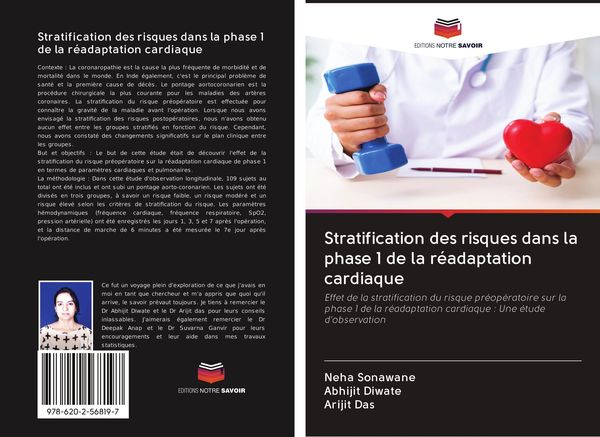 Produktbild: Stratification des risques dans la phase 1 de la r&eacute;adaptation cardiaque