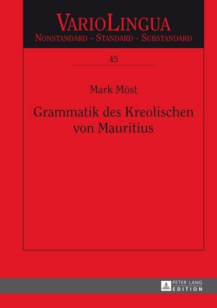Produktbild: Grammatik des Kreolischen von Mauritius