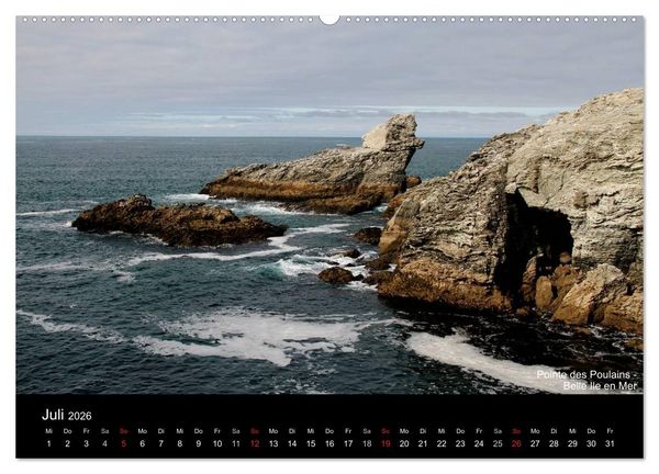 Produktbild: Bretagne - Zwischen Meer und Geschichte (hochwertiger Premium Wandkalender 2026 DIN A2 quer), Kunstdruck in Hochglanz