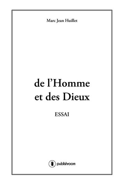 Produktbild: De l'homme et des dieux