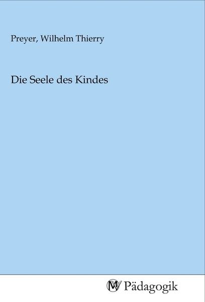 Produktbild: Die Seele des Kindes