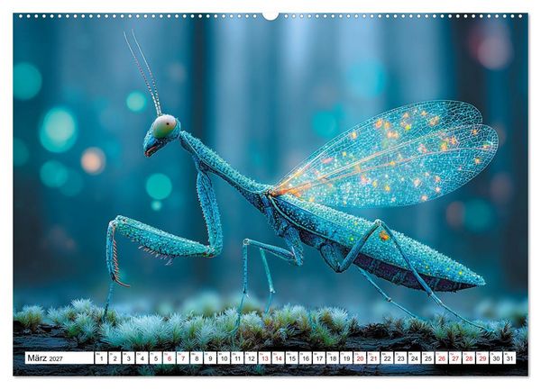 Produktbild: Magische Leuchtinsekten (hochwertiger Premium Wandkalender 2027 DIN A2 quer), Kunstdruck in Hochglanz