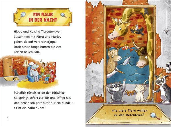 Produktbild: Tierdetektive Hippo & Ka &ndash; Wer hat das Katzengold stibitzt?