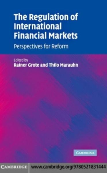 Produktbild: Regulation of International Financial Markets