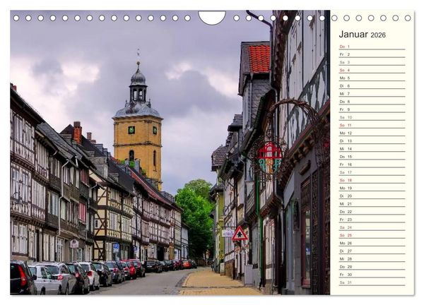 Produktbild: Goslar - Hanse- und Kaiserstadt im Harz (Wandkalender 2026 DIN A4 quer), CALVENDO Monatskalender