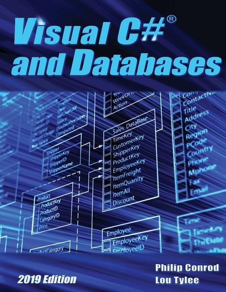 Produktbild: Visual C# and Databases 2019 Edition