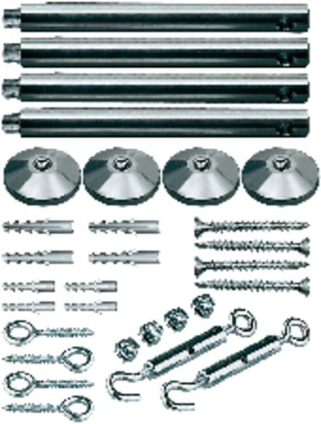 Produktbild: Paulmann 17834 Niedervolt-Seilsystem-Komponente Spann-Montageset Chrom
