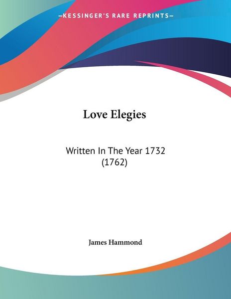 Produktbild: Love Elegies