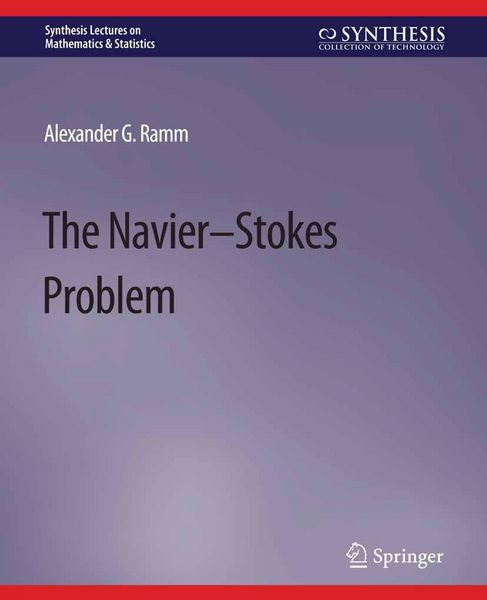 Produktbild: The Navier-Stokes Problem