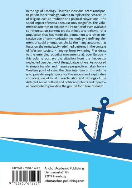 Produktbild: Social impact of media discourse in the age of iDeology. A perspective from the global periphery