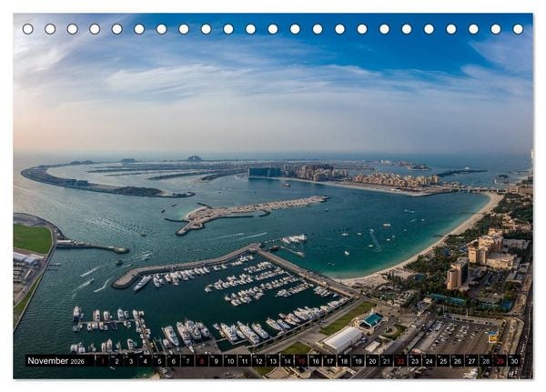 Produktbild: DUBAI - 2026 (Tischkalender 2026 DIN A5 quer), CALVENDO Monatskalender