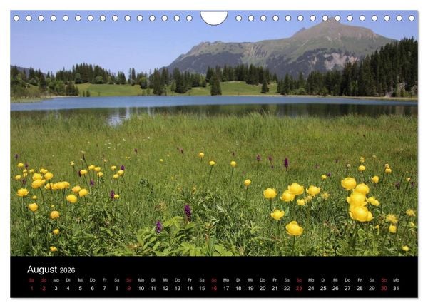 Produktbild: Unterwegs in den Schweizer Bergen - swissmountainview.ch (Wandkalender 2026 DIN A4 quer), CALVENDO Monatskalender