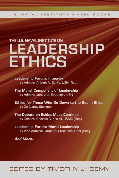 Produktbild: The U.S. Naval Institute on Leadership Ethics