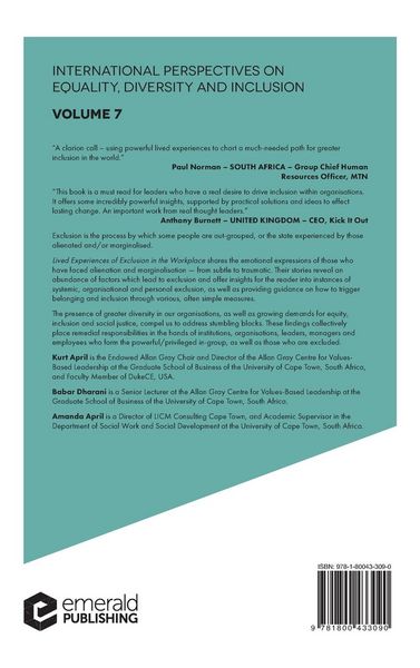 Produktbild: Lived Experiences of Exclusion in the Workplace