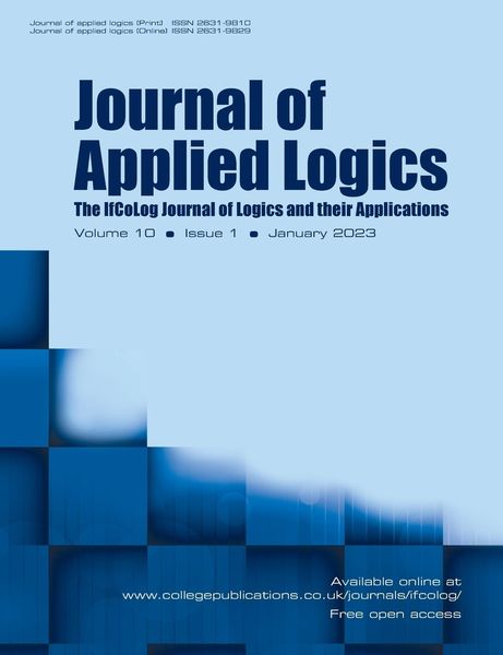 Produktbild: Journal of Applied Logics. The IfCoLog Journal of Logics and their Applications. Volume 10, number 1, January 2023