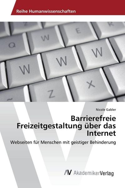 Produktbild: Barrierefreie Freizeitgestaltung &uuml;ber das Internet