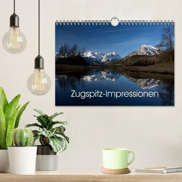 Produktbild: Zugspitz-Impressionen (Wandkalender 2026 DIN A4 quer), CALVENDO Monatskalender