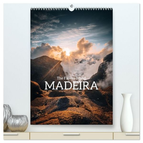 Produktbild: The Flower Island Madeira (High Quality Premium Wall Calendar 2026 DIN A2 portrait),CALVENDO 12 Month Wall Calendar