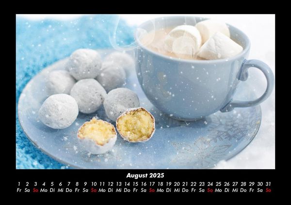 Produktbild: World of Sweets 2025 Fotokalender DIN A3