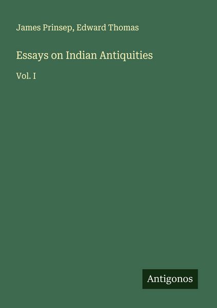Produktbild: Essays on Indian Antiquities