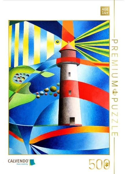 CALVENDO Puzzle Leuchtturm List Ost, Sylt | 500 Teile Lege-Größe 48 × 36 cm Foto-Puzzle für Erwachsene