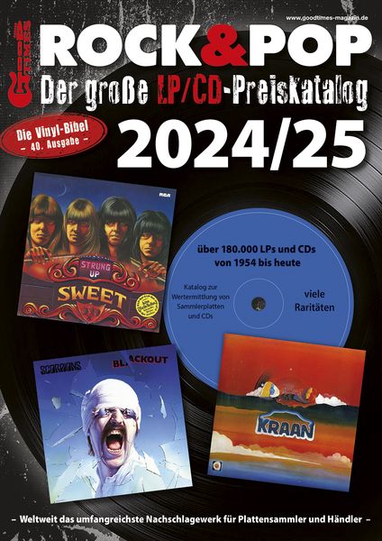 Produktbild: Der gro&szlig;e Rock & Pop LP/CD Preiskatalog 2024/25