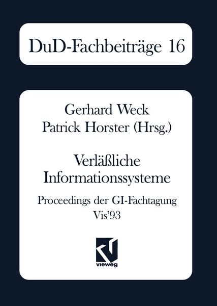 Produktbild: Verl&auml;&szlig;liche Informationssysteme