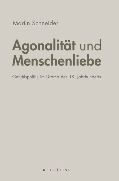 Produktbild: Agonalit&auml;t und Menschenliebe