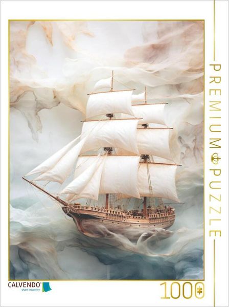 CALVENDO Puzzle Segelturn | 1000 Teile Lege-Größe 64x48cm Foto-Puzzle für glückliche Stunden