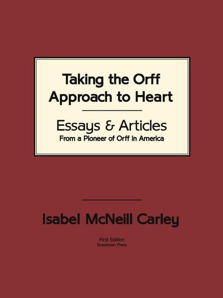 Produktbild: Taking the Orff Approach to Heart