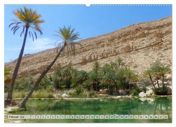Produktbild: Oman - Zauberhafte Landschaften (Wandkalender 2026 DIN A2 quer), CALVENDO Monatskalender