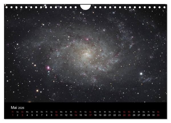 Produktbild: Universum - Eine Reise zu den Sternen (Wandkalender 2026 DIN A4 quer), CALVENDO Monatskalender