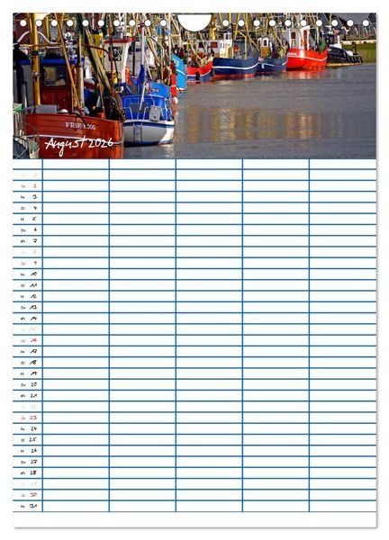 Produktbild: Meer Zeit f&uuml;r uns! (Wandkalender 2026 DIN A4 hoch), CALVENDO Monatskalender