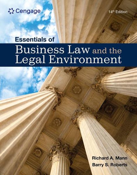 Produktbild: Essentials of Business Law and the Legal Environment