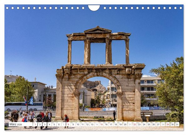 Produktbild: Griechenland - Athen (Wandkalender 2026 DIN A4 quer), CALVENDO Monatskalender