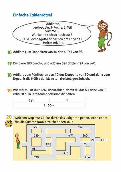 Produktbild: Textaufgaben 4. Klasse