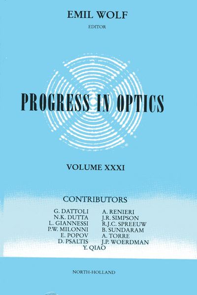Produktbild: Progress in Optics