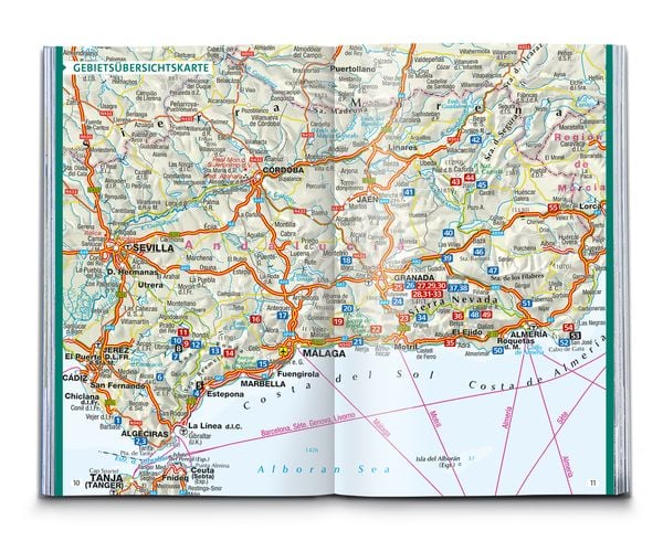 Produktbild: KOMPASS Wanderf&uuml;hrer S&uuml;dliches Andalusien, Costa de la Luz, Costa del Sol, Costa Tropical und Costa Almeria, 55 Touren mit Extra-Tourenkarte
