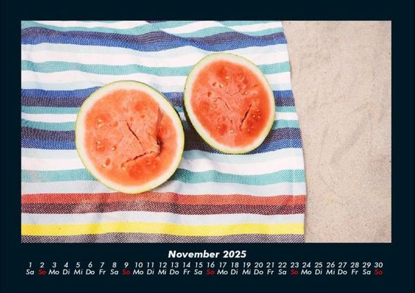 Produktbild: Obstkalender 2025 Fotokalender DIN A4