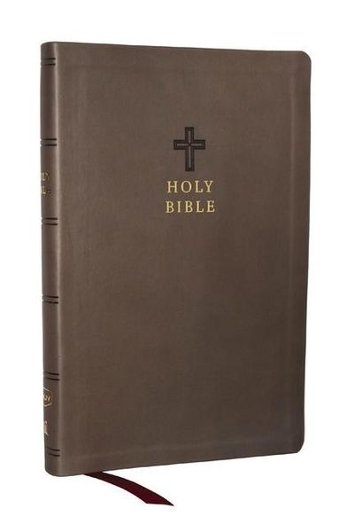 Produktbild: KJV Holy Bible: Value Ultra Thinline, Charcoal Leathersoft, Red Letter, Comfort Print: King James Version