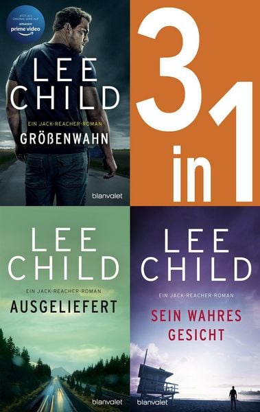 Produktbild: Jack Reacher Band 1-3: - Gr&ouml;&szlig;enwahn / Ausgeliefert / Sein wahres Gesicht
